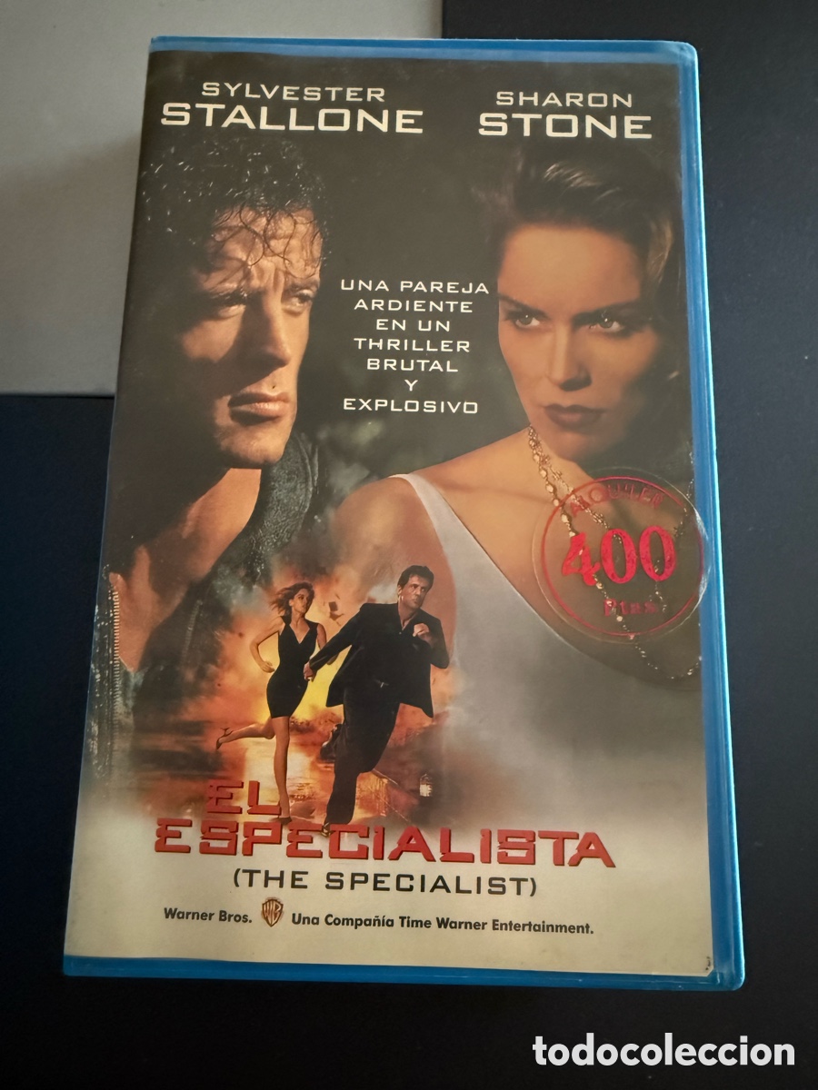 Cine: VHS. EL ESPECIALISTA. Stallone. Caja Grande. VIDEO CLUB