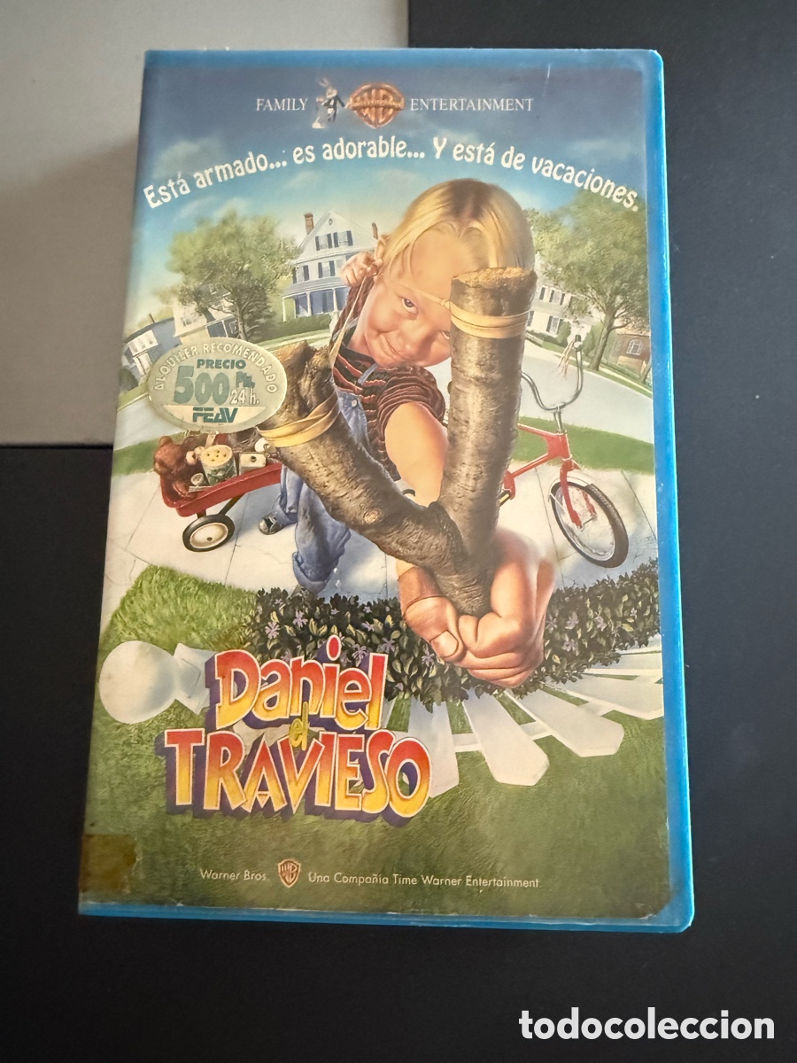 Cine: VHS. DANIEL EL TRAVIESO. Caja Grande. VIDEO CLUB