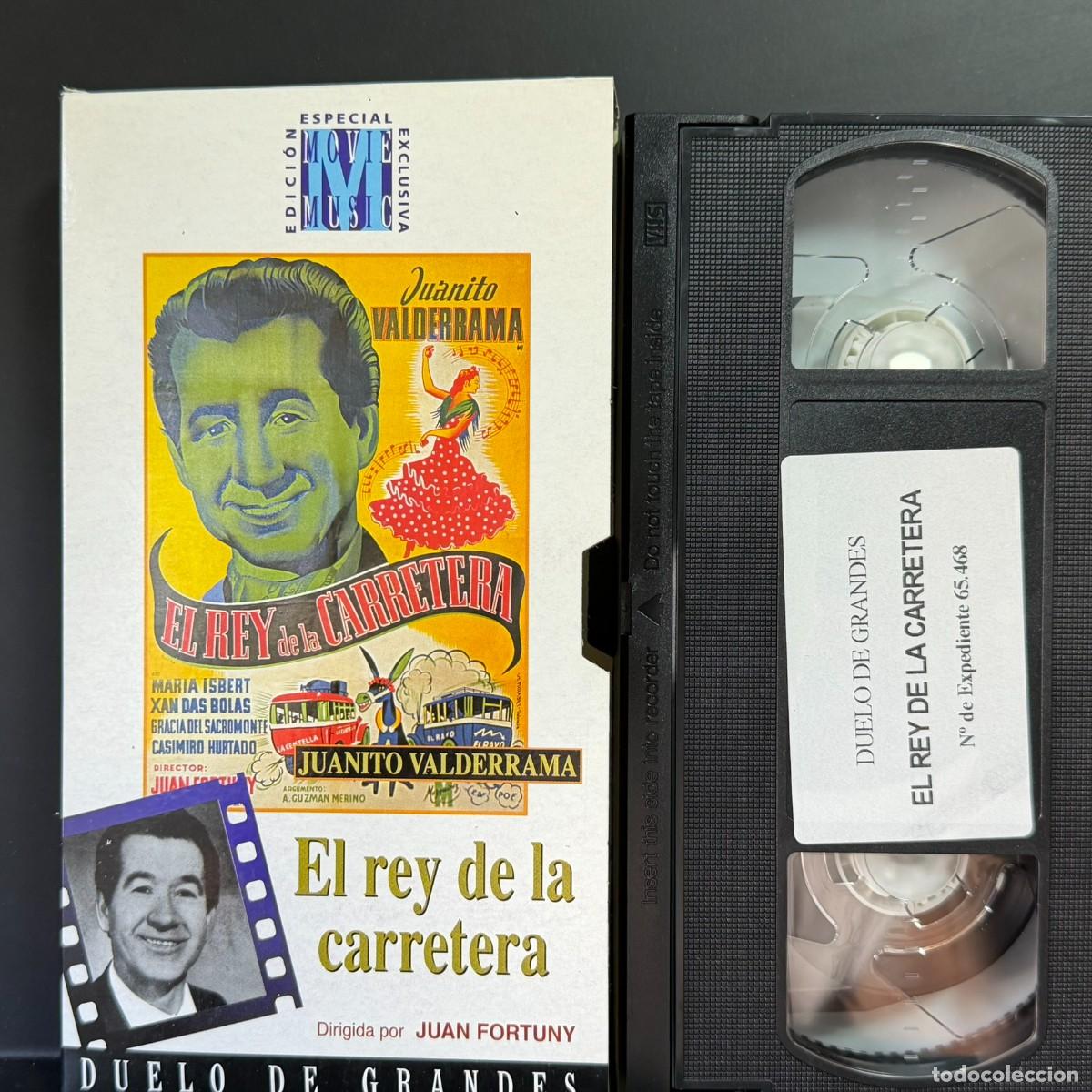 Cine: Juan Fortuny ● El rey de la carretera ● [VHS] card board