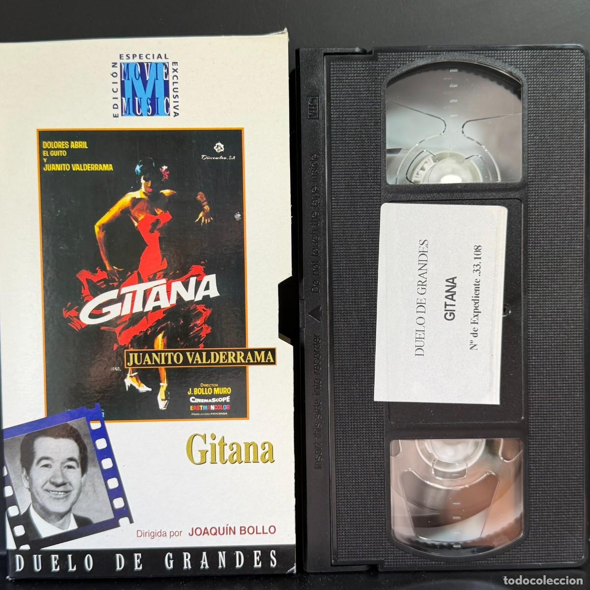 Cine: Joaqu&iacute;n Bollo Muro ● Gitana ● [VHS] card board - Foto 1