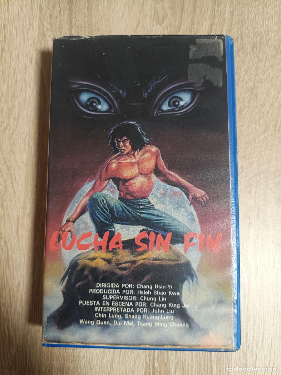 Cine: VHS - LUCHA SIN FIN - JOHN LIU, CHANG KING JEI - KUNG FU, KARATE, ARTES MARCIALES