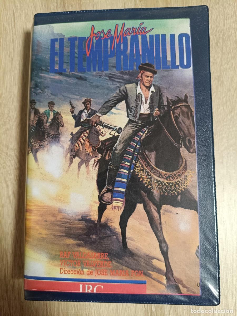 Cine: VHS - JOSE MARIA EL TEMPRANILLO - Raf Baldassarre, V&iacute;ctor Valverde, Josep Maria Forn - BANDOLEROS