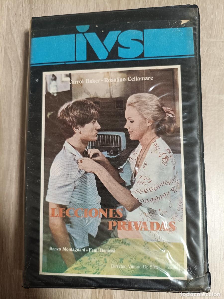 Cine: VHS - LECCIONES PRIVADAS - Carroll Baker, Rosalino Cellamare, Renzo Montagnani, Vittorio De Sisti