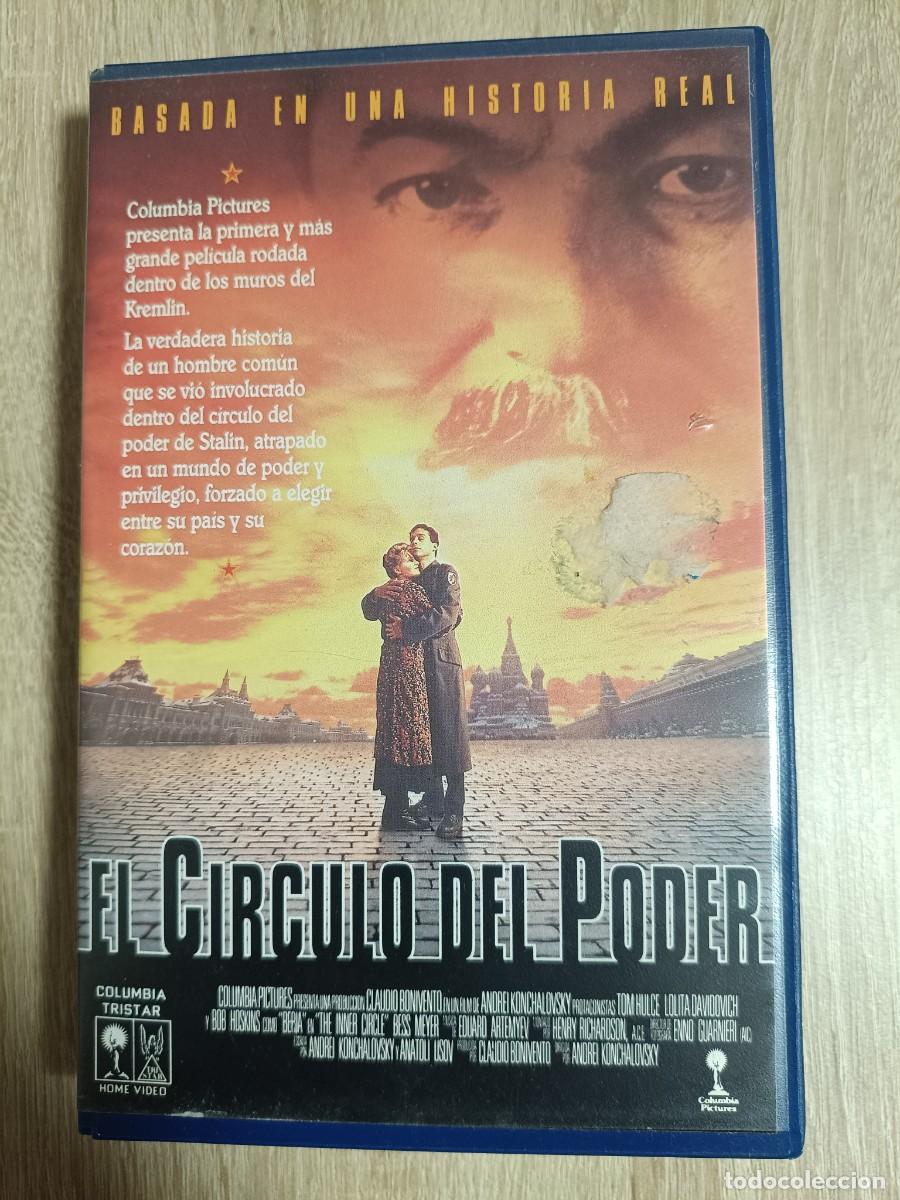 Cine: VHS - EL CIRCULO DEL PODER - Tom Hulce, Lolita Davidovich, Bob Hoskins, Andrei Konchalovsky
