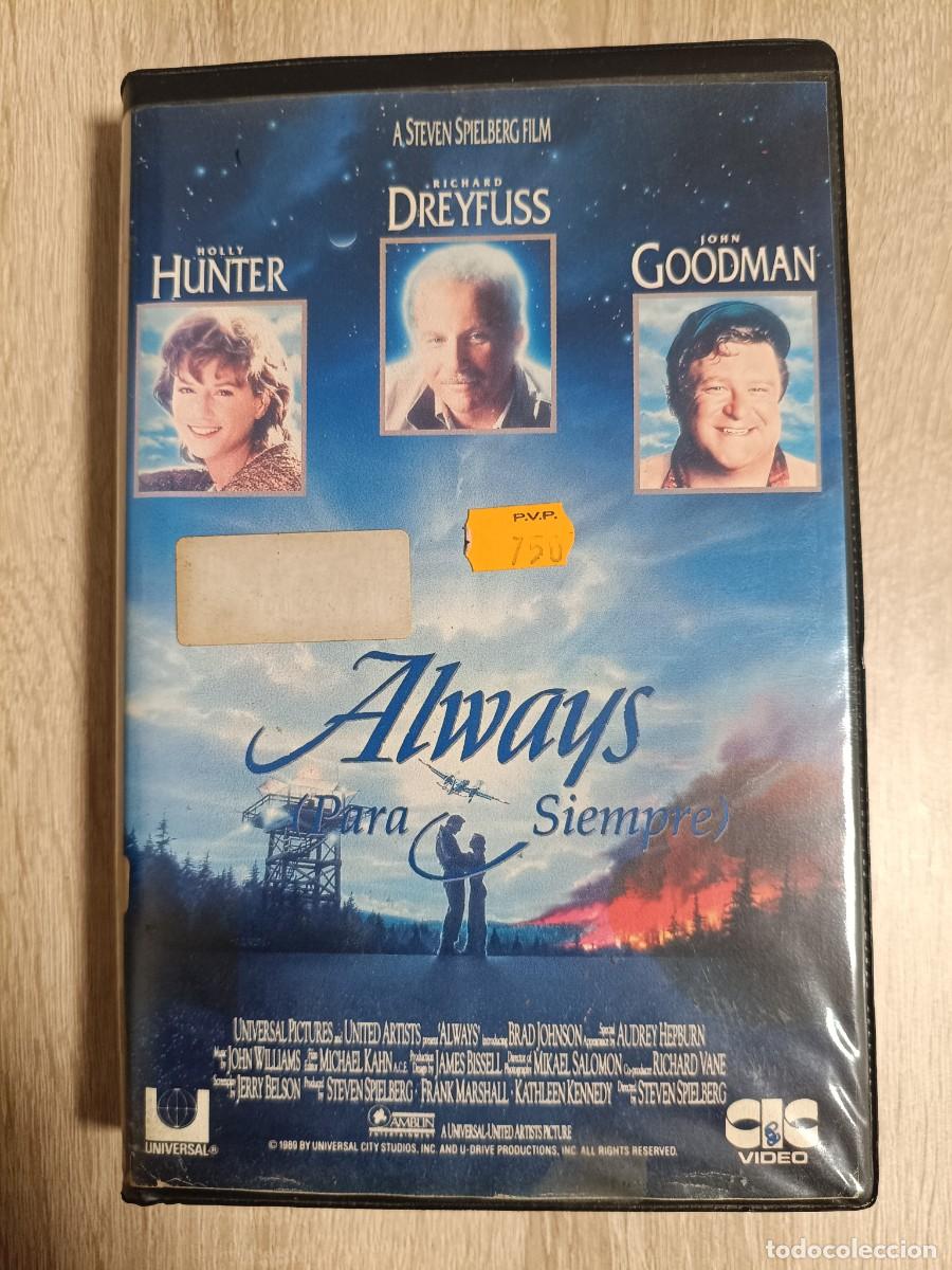 Cine: VHS - ALWAYS - Richard Dreyfuss, Holly Hunter, Steven Spielberg