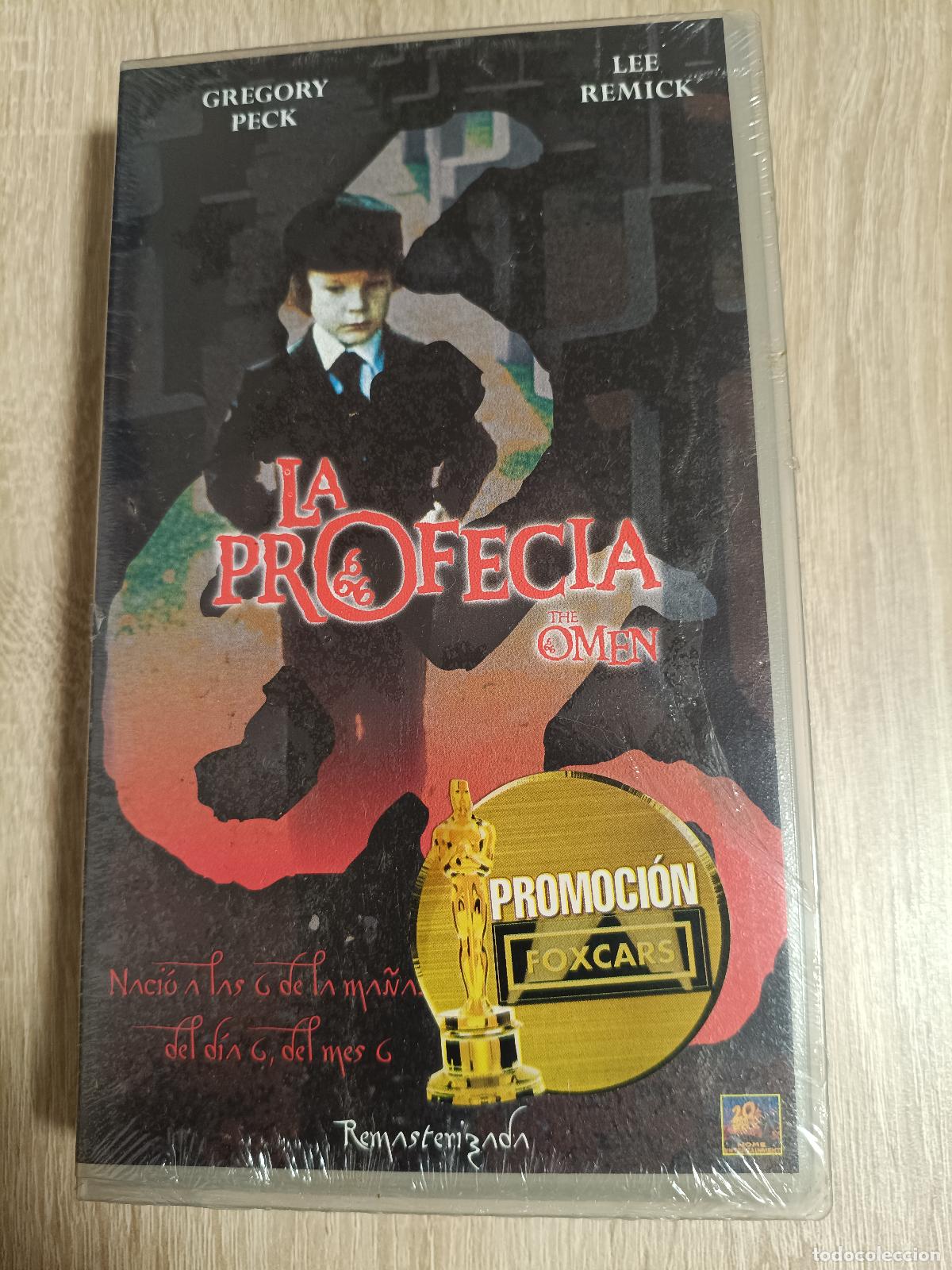 Cine: VHS - LA PROFECIA - Gregory Peck, Lee Remick, Harvey Stephens, Richard Donner - TERROR - PRECINTADA