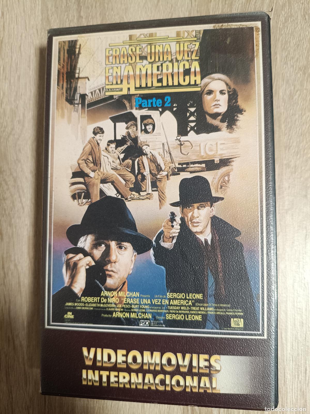 Cine: VHS - ERASE UNA VEZ EN AMERICA PARTE 2 - Robert de Niro, Sergio Leone - 1&ordm; EDICION