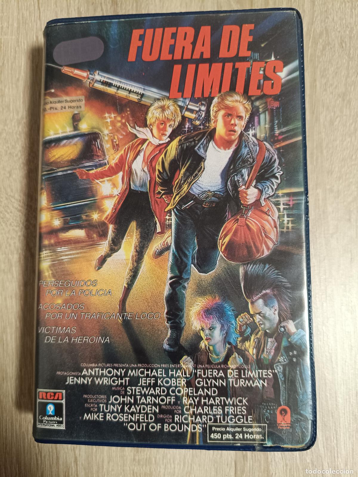 Cine: VHS - FUERA DE LIMITES - Anthony Michael Hall, Jenny Wright, Richard Tuggle - THRILLER, ACCION