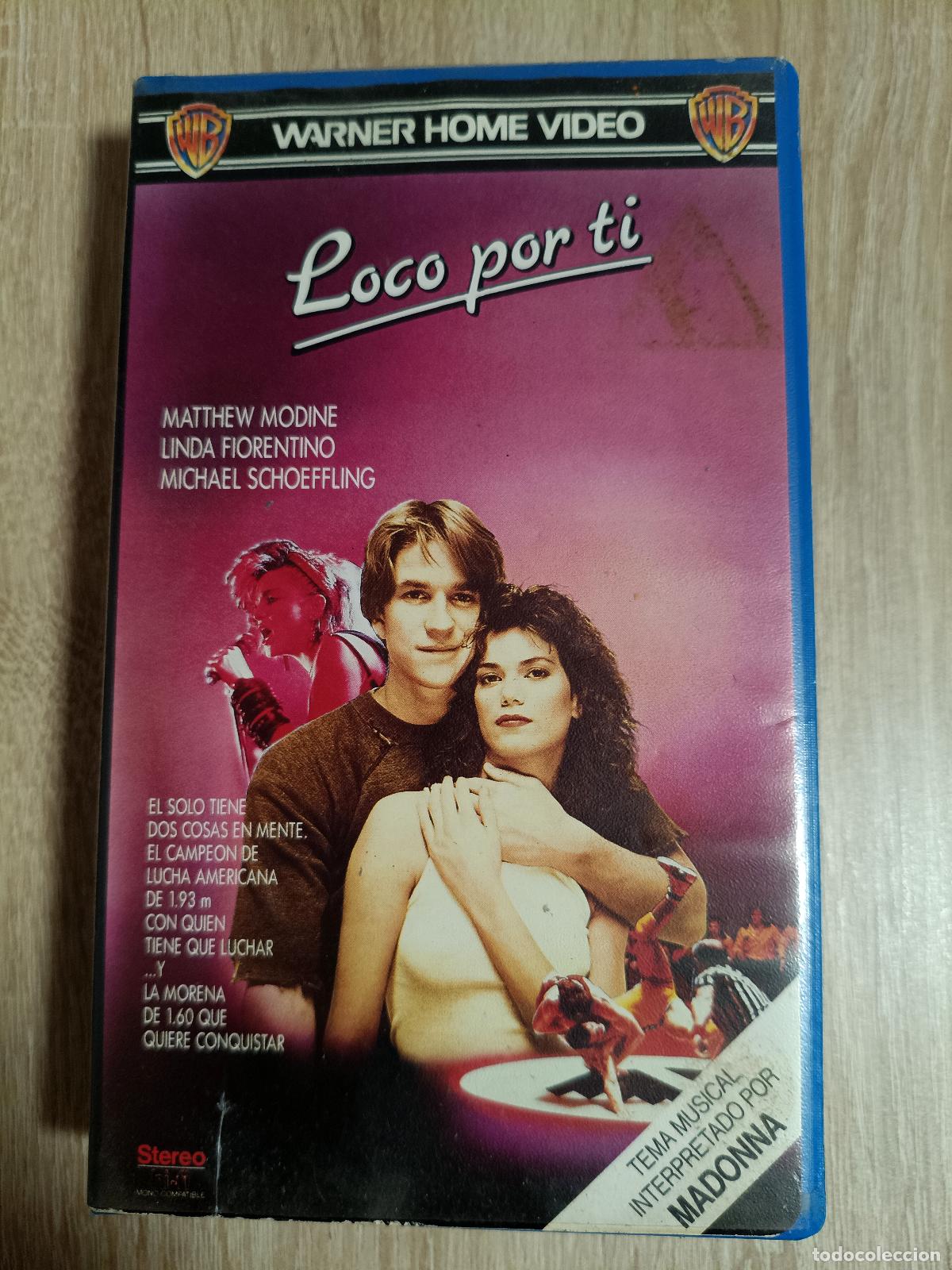 Cine: VHS - LOCO POR TI - Matthew Modine, Linda Fiorentino, Harold Becker - ADOLESCENCIA