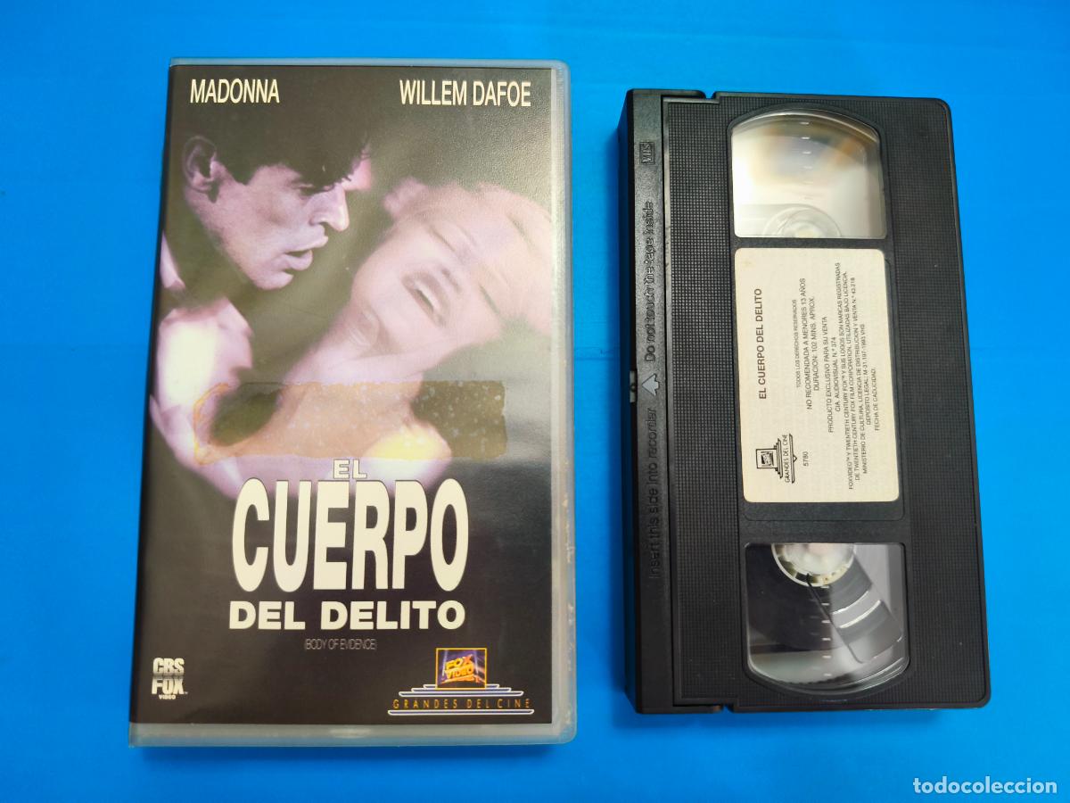 Cine: PELICULA VHS EL CUERPO DEL DELITO MADONNA 1994