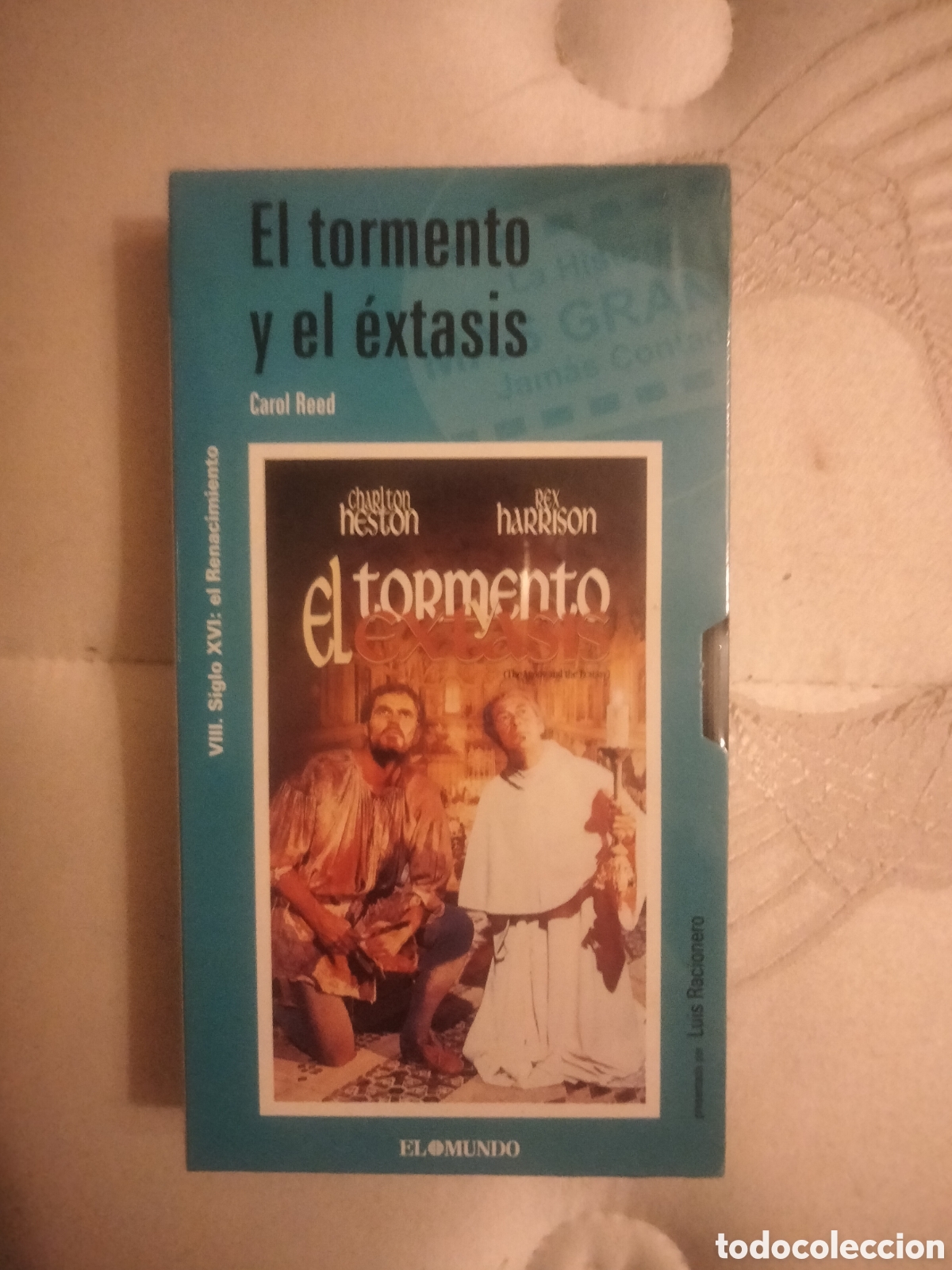 Cine: VHS El tormento y el &eacute;xtasis - Foto 1