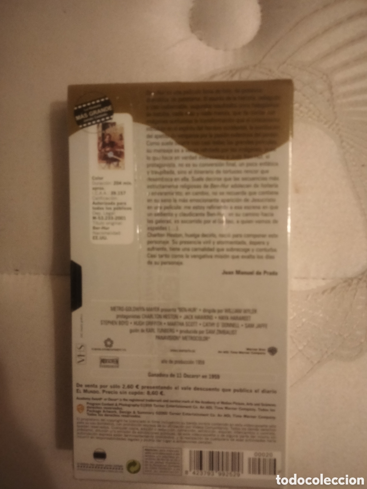 Cine: VHS Ben-Hur pel&iacute;cula - Foto 2