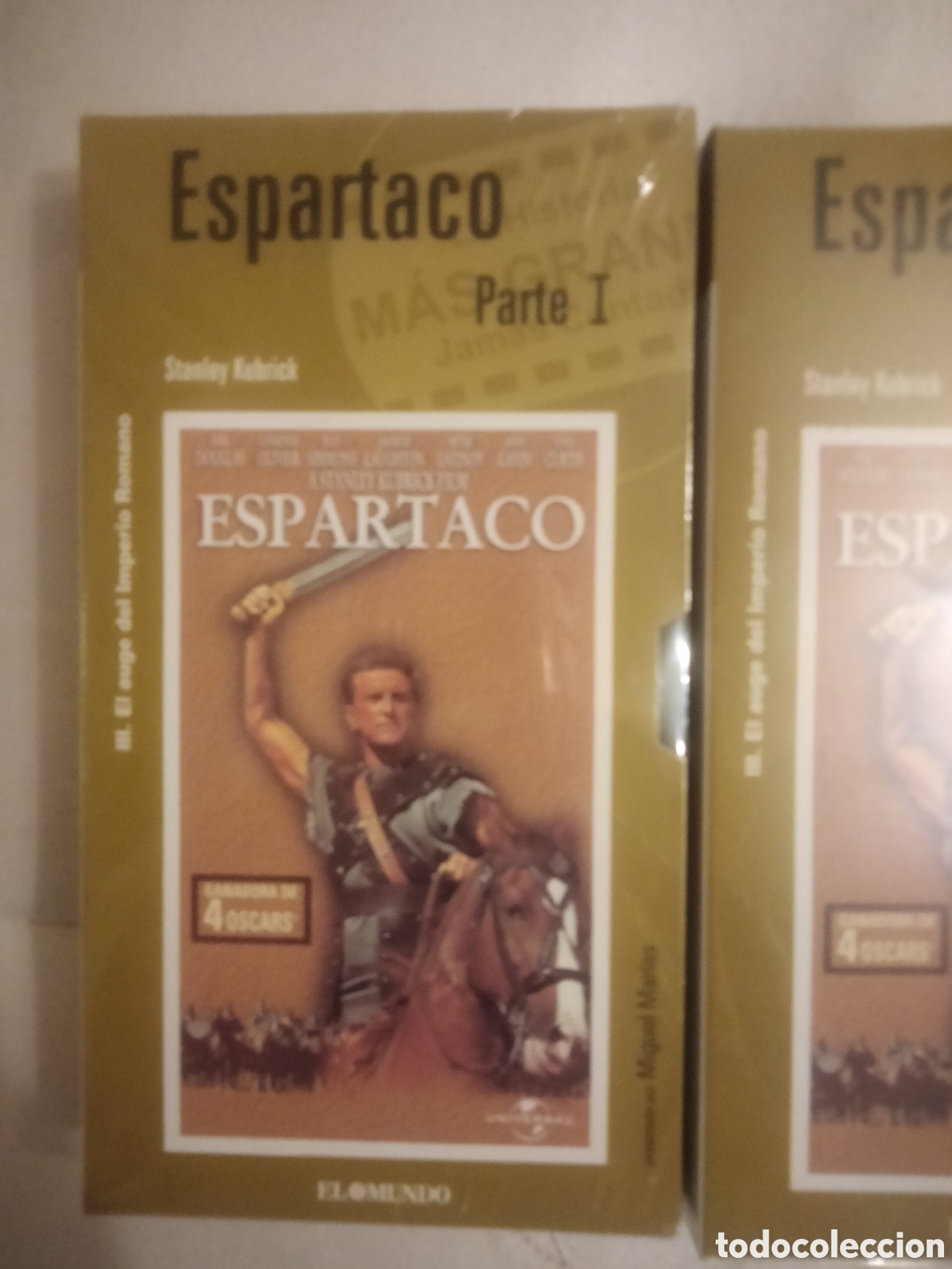 Cine: VHS Espartaco parte 1 y parte 2 - Foto 3