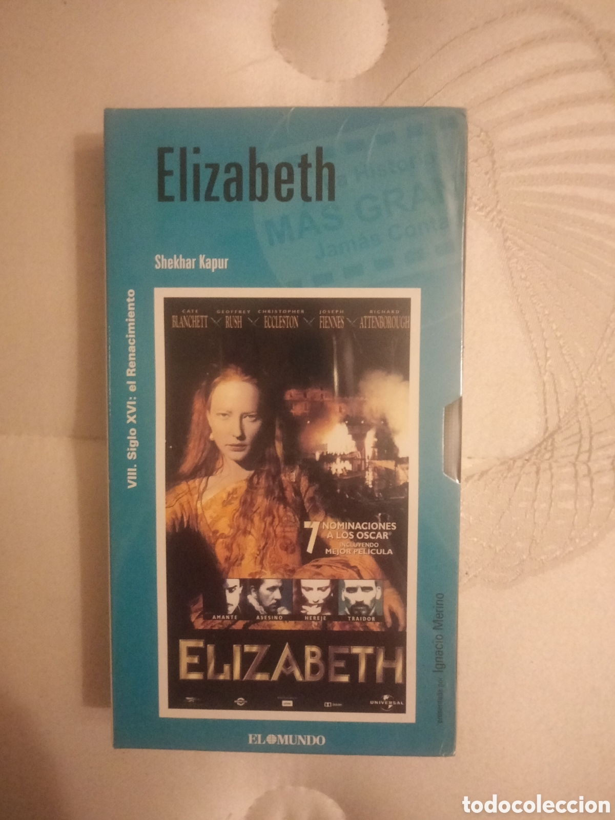 Cine: VHS Elizabeth pel&iacute;cula