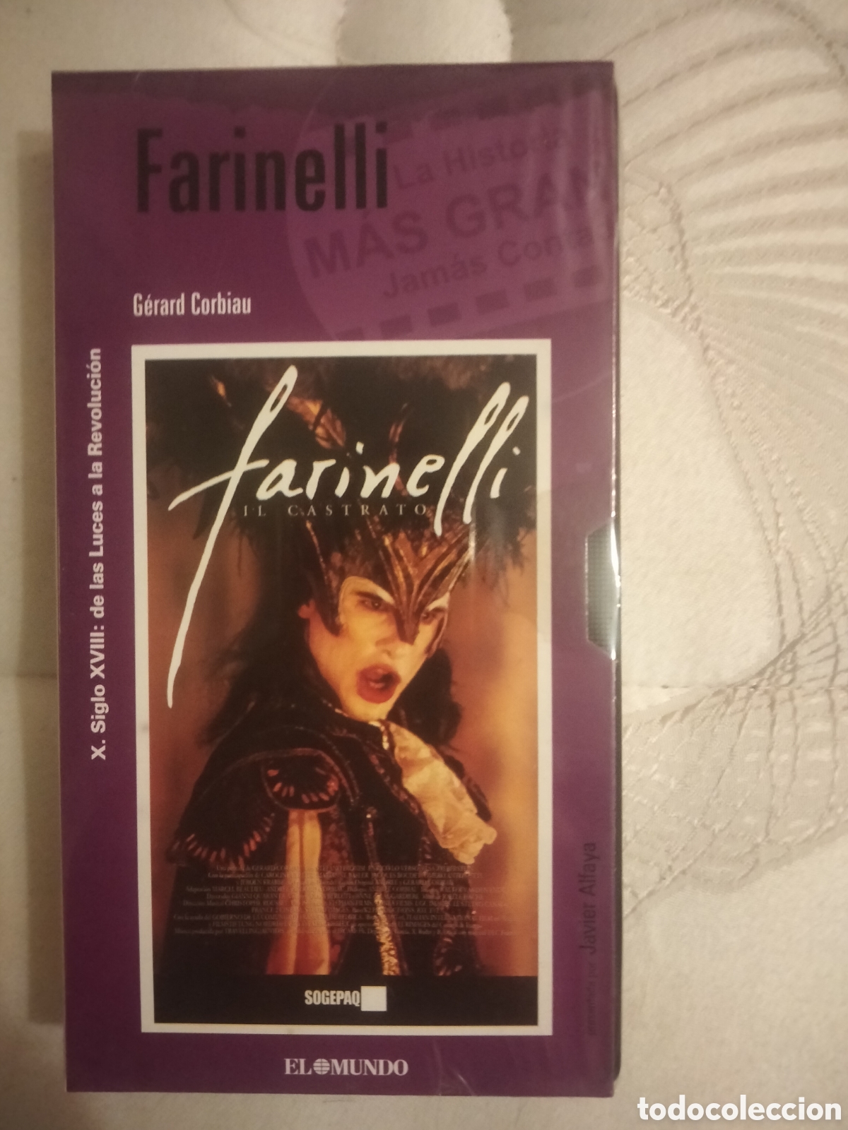 Cine: VHS Farinelli pel&iacute;cula