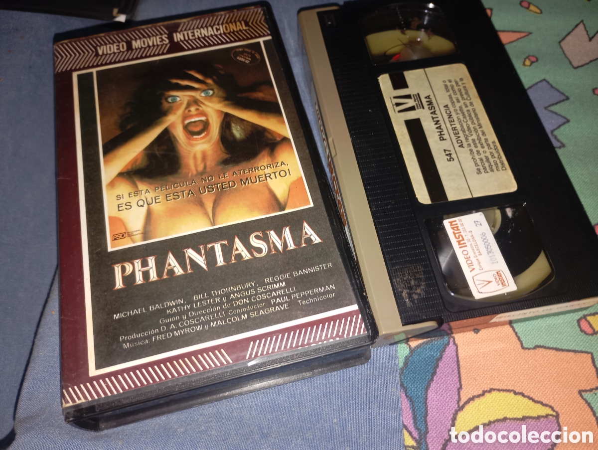 Cinema: Phantasma- vhs- 1 edicion