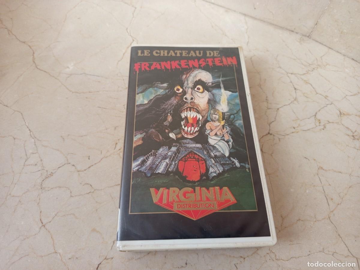 Cine: Antigua pelicula vhs - Le Chateau de Frankenstein de Virginia Distribution. A&ntilde;o 1982 # terror miedo