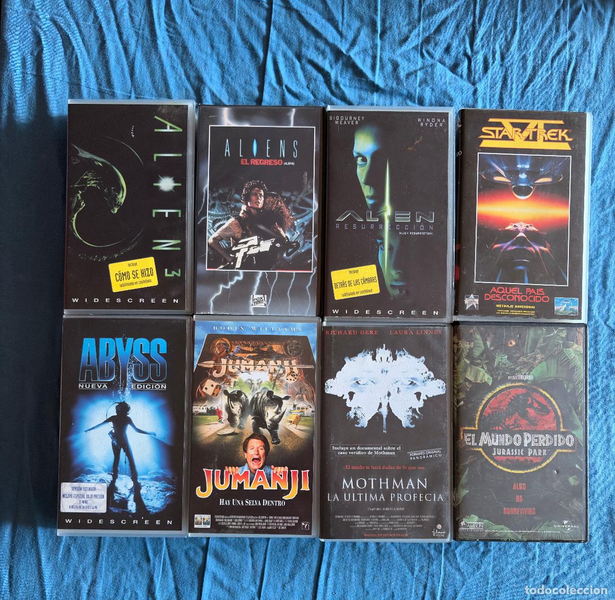 Cine: Pack 8 Pel&iacute;culas VHS