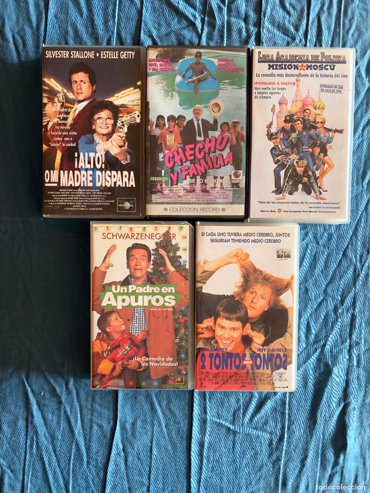 Cine: Pack 5 pel&iacute;culas VHS Comedia