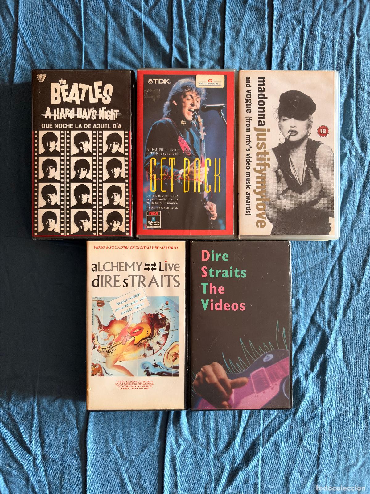 Cine: Pack 5 VHS musicales