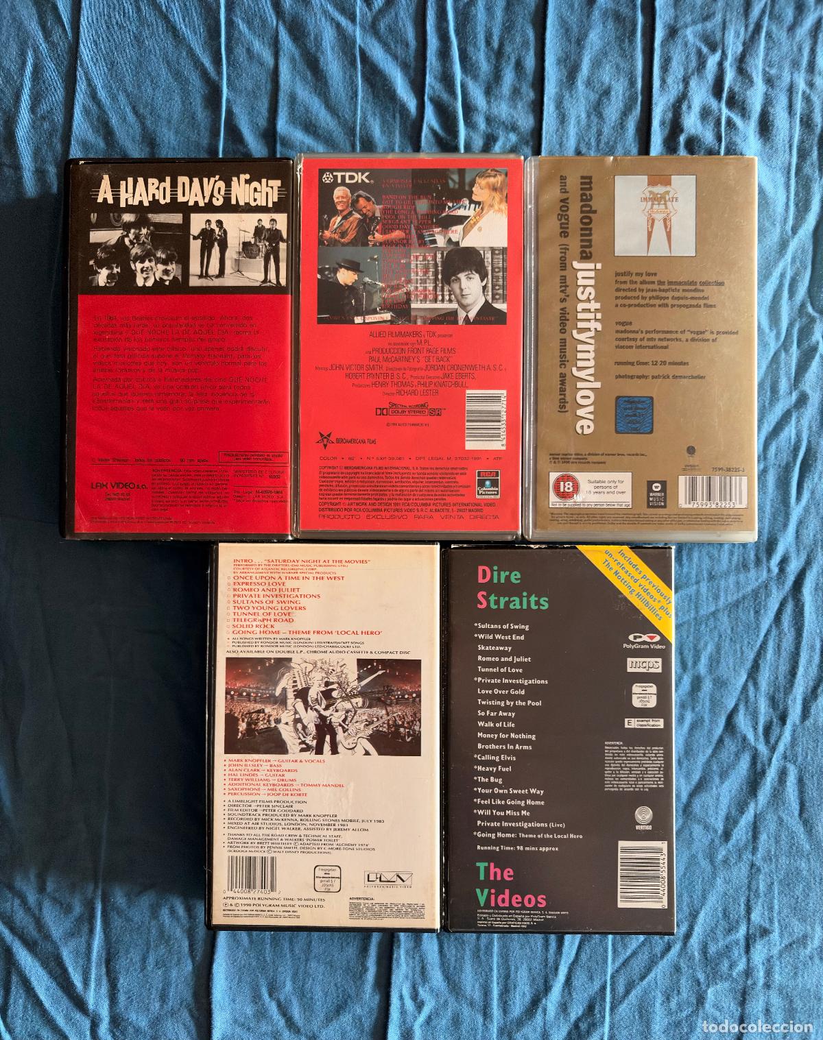 Cine: Pack 5 VHS musicales - Foto 2