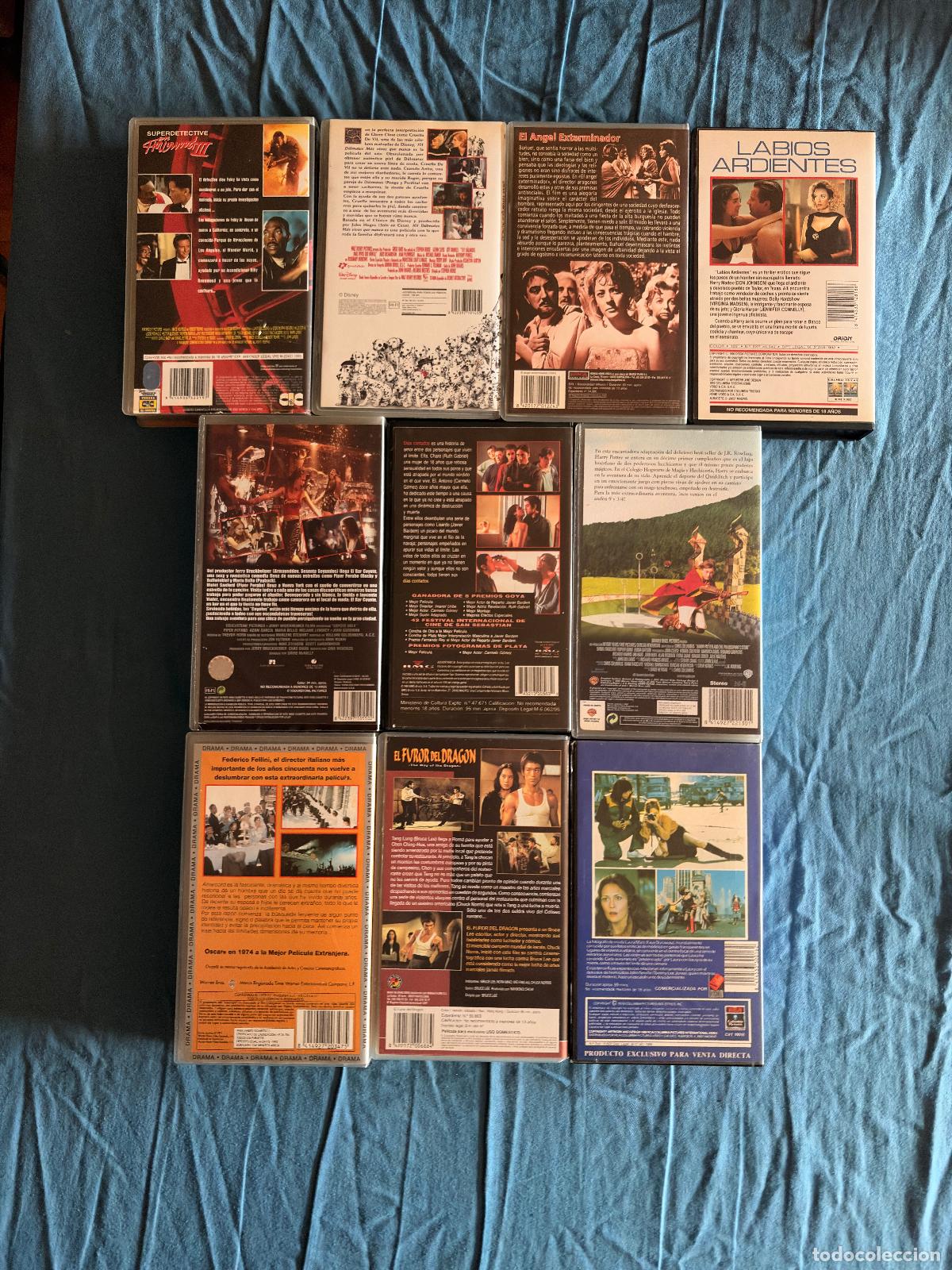 Cine: Pack 10 pel&iacute;culas VHS variadas - Foto 2