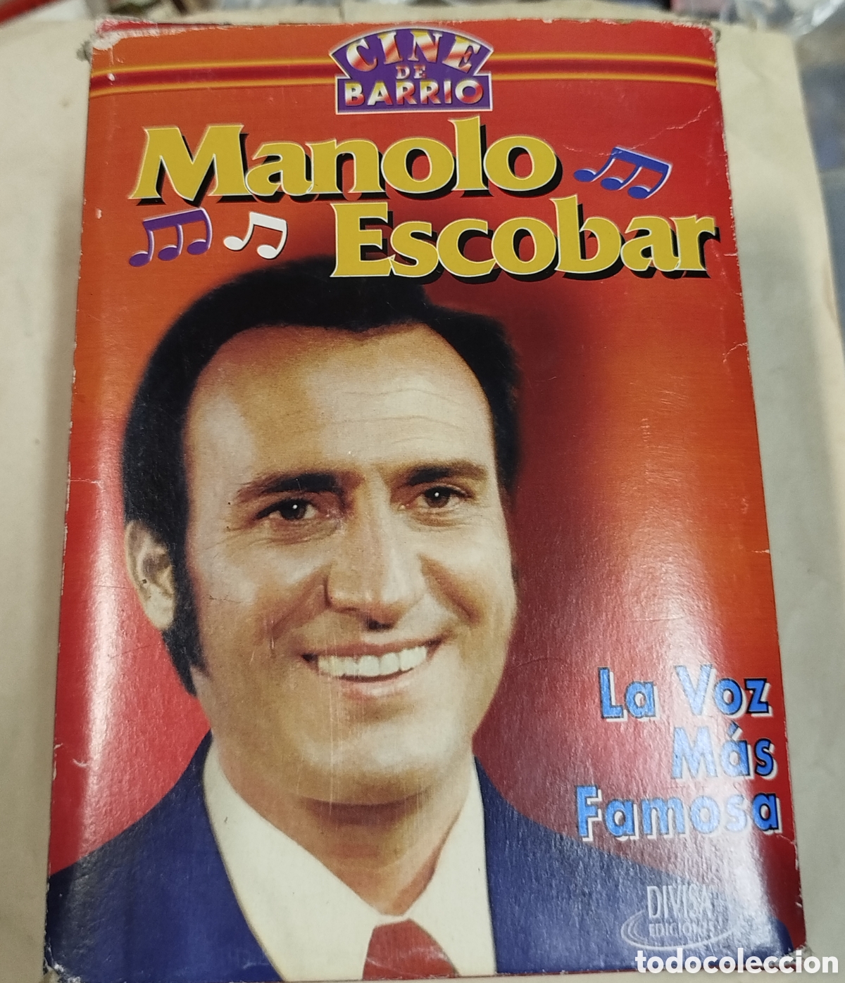 Cine: Manolo Escobar. La voz m&aacute;s famosa. 5 VHS