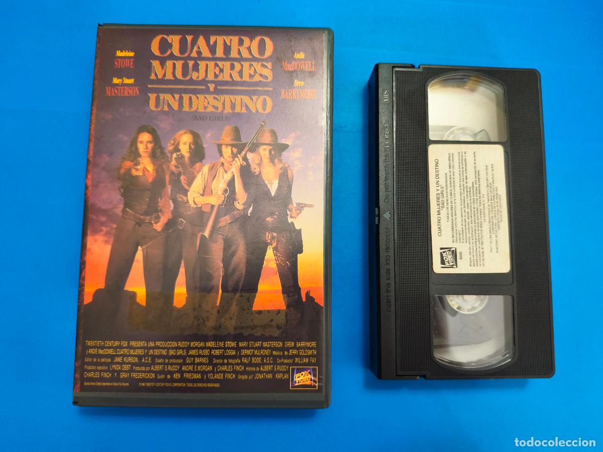 Cine: PELICULA VHS CUATRO MUJERES Y UN DESTINO DREW BARRYMORE 1994