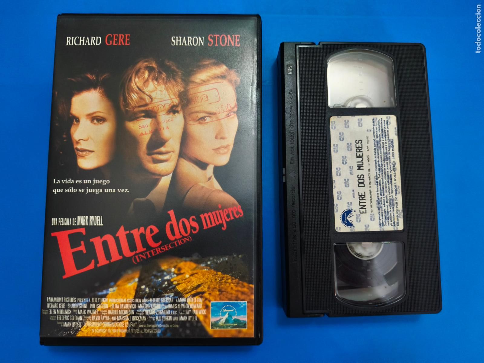 Cine: PELICULA VHS ENTRE DOS MUJERES RICHARD GERE SHARON STONE 1994