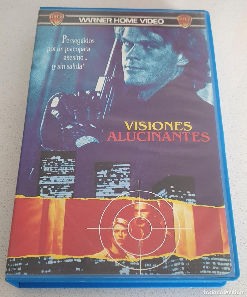 Cine: Pel&iacute;cula Vhs Visiones Alucinantes. Warner Home V&iacute;deo 1991 Videoclub alquiler.