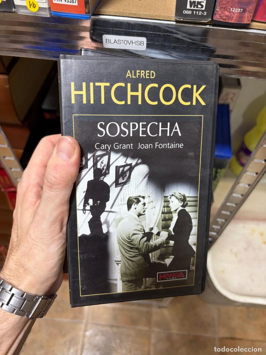 Cinema: BLAS10VHSB - Sospecha - Alfred Hitchcock - Cary Grant, Joan Fontaine - Manga Films vhs