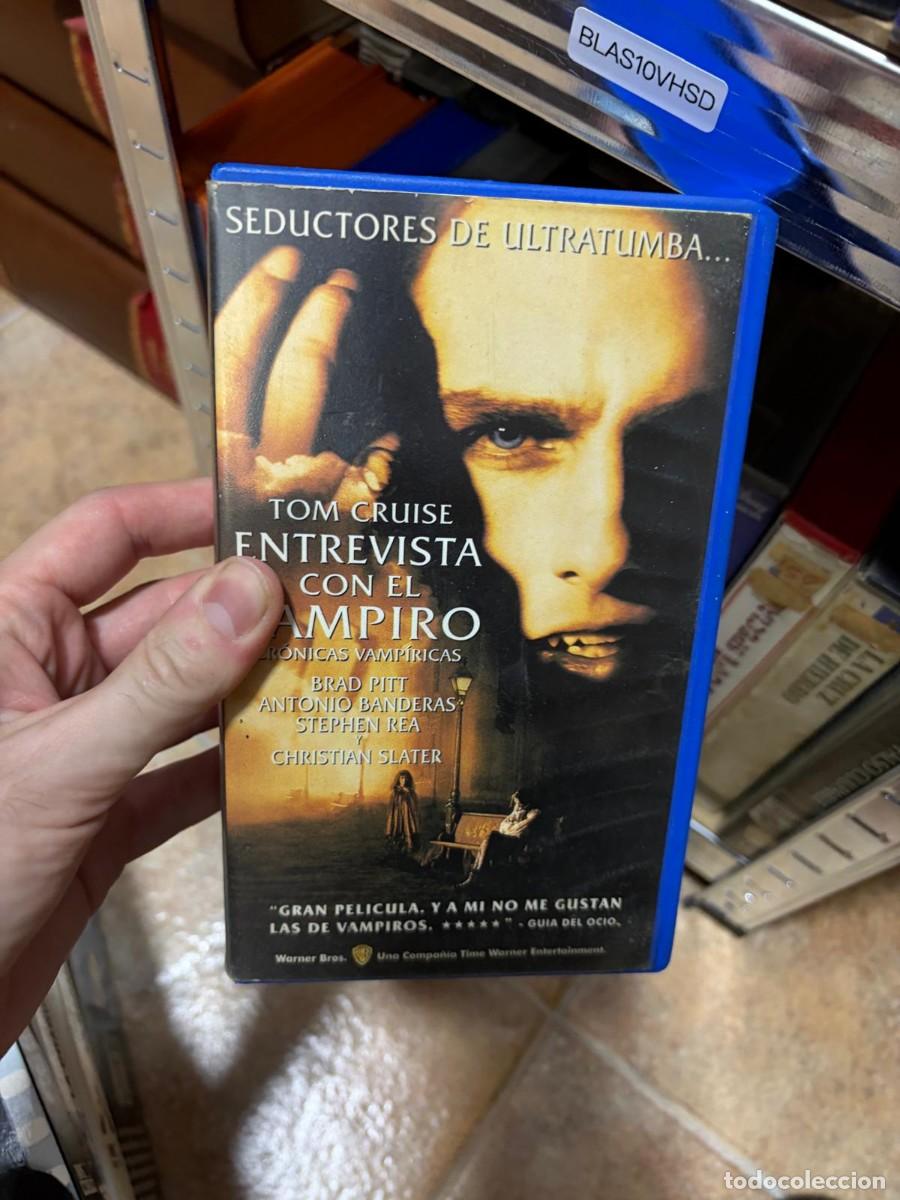 Cinema: BLAS10VHSD - Entrevista con el vampiro - Tom Cruise - Brad Pitt - Antonio Banderas - Warner Bros vhs
