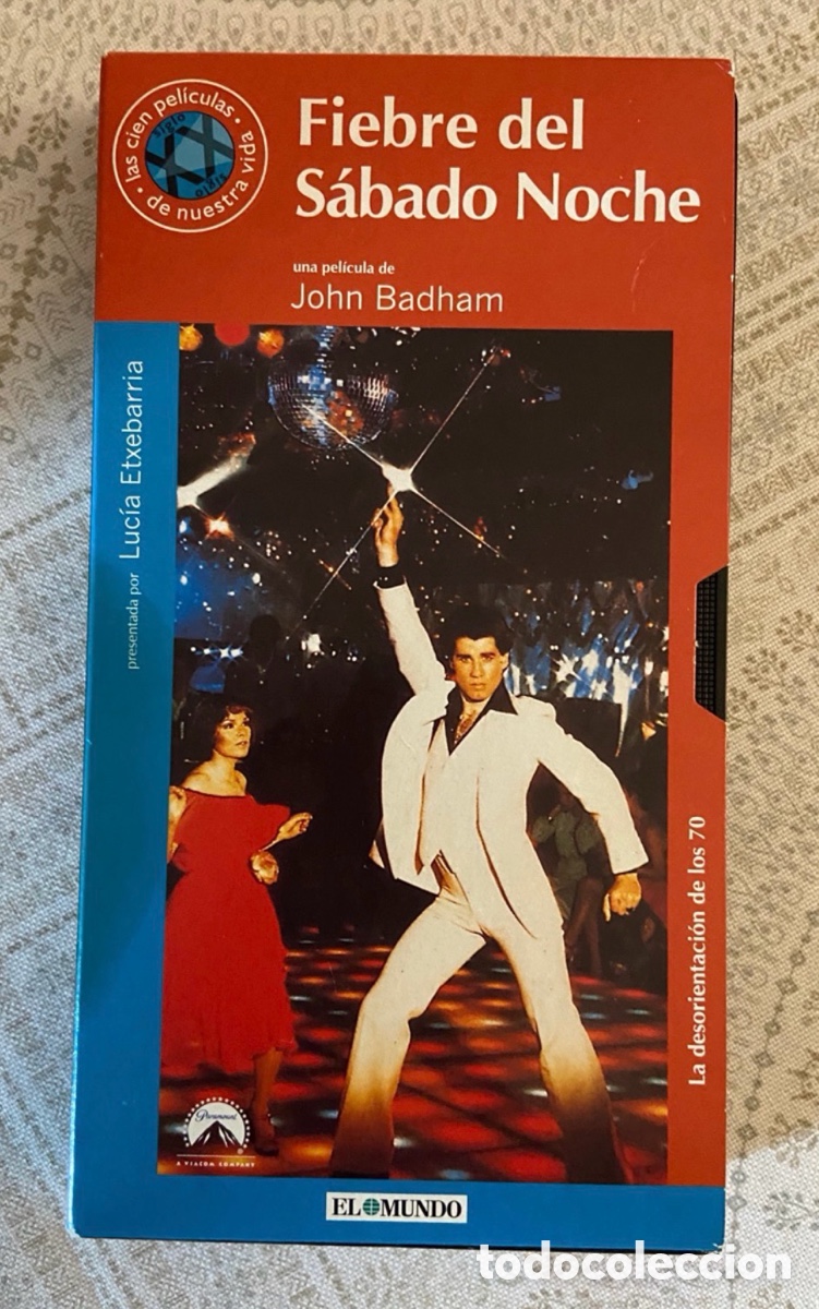 Kino: Cinta VHS Fiebre del S&aacute;bado Noche &ndash; Colecci&oacute;n El Mundo (John Travolta)