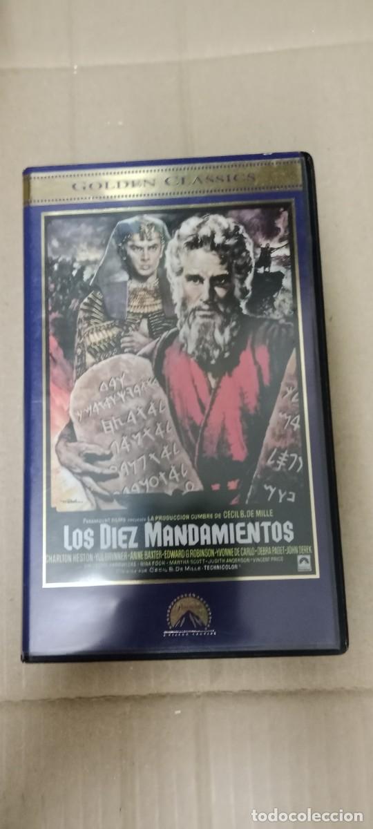 Cine: LOS DIEZ MANDAMIENTOS VHS CINE L-SM