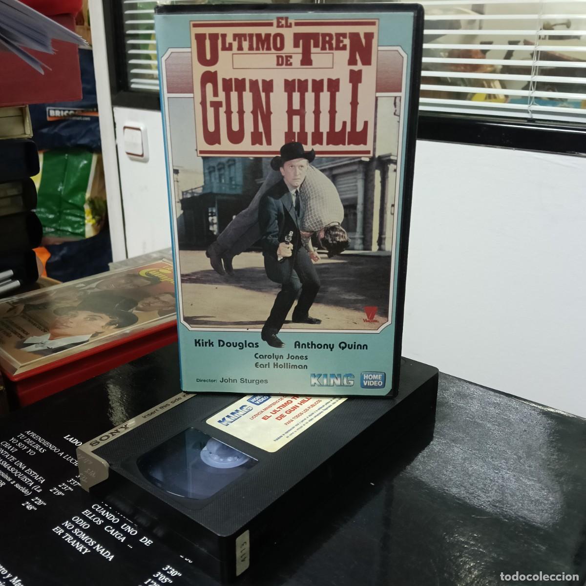 Cine: EL ULTIMO TREN DE GUN HILL - JOHN STURGES - KIRK DOUGLAS, ANTHONY QUINN - KING