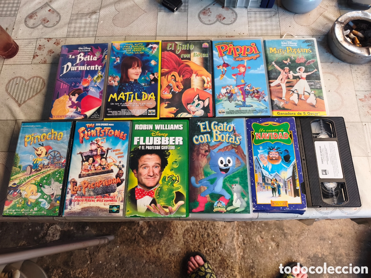 Cine: Lote pel&iacute;culas vhs animadas