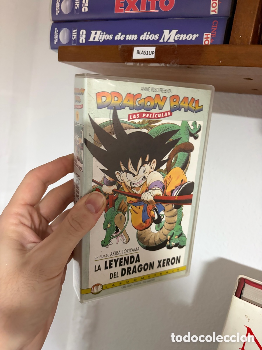 Cine: Blas1UP pel&iacute;cula VHS Dragon ball UN FILM-DE AKIRA TORIYAMA LA LEYENDA DEL DRAGON XERON