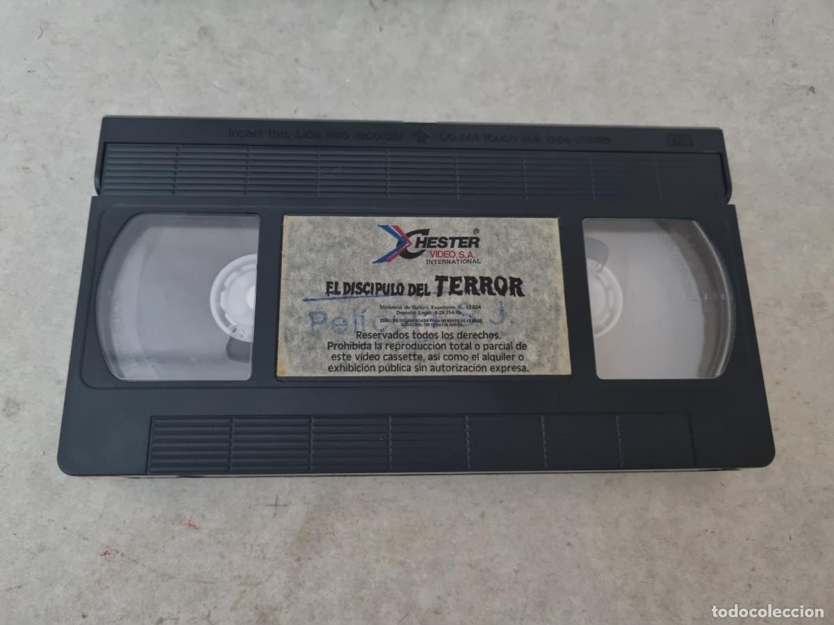 Cine: Cinta VHS El disc&iacute;pulo del terror - Foto 3