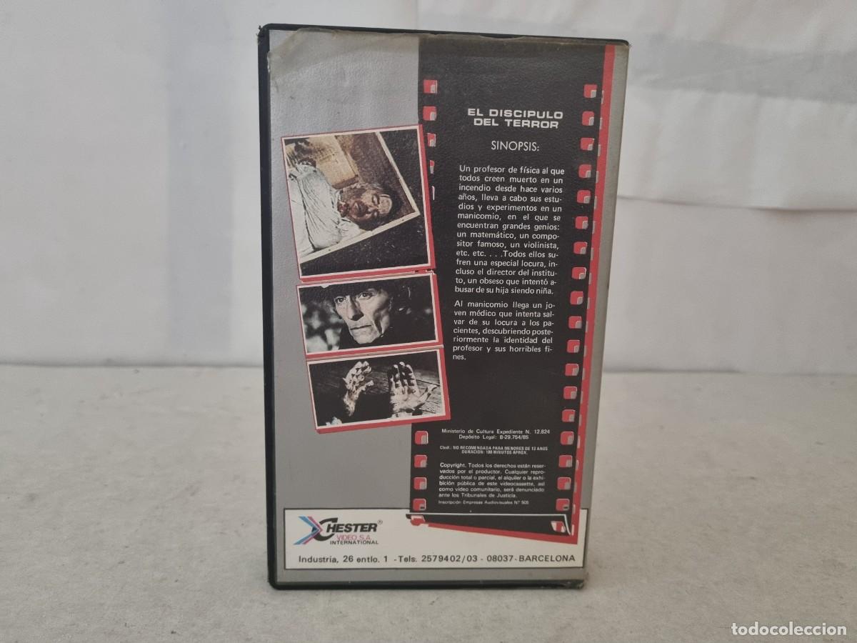 Cine: Cinta VHS El disc&iacute;pulo del terror - Foto 11