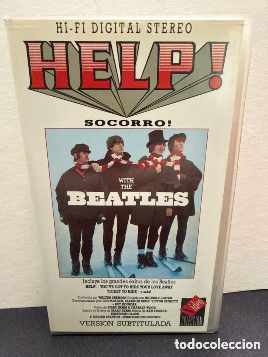 Cine: The Beatles - Socorro! Help! (VHS)