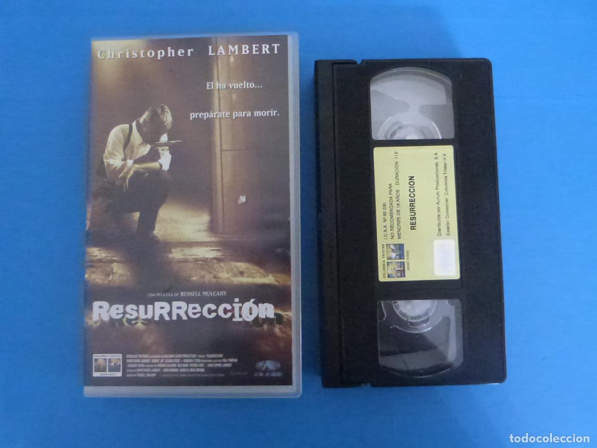 Cine: PELICULA VHS RESURRECCION CHRISTOPHER LAMBERT 1999
