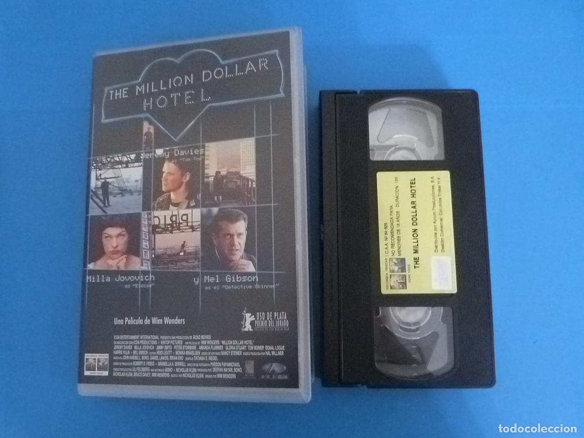 Cine: PELICULA VHS THE MILLION DOLLAR HOTEL MILLA JOVOVICH MEL GIBSON 2000