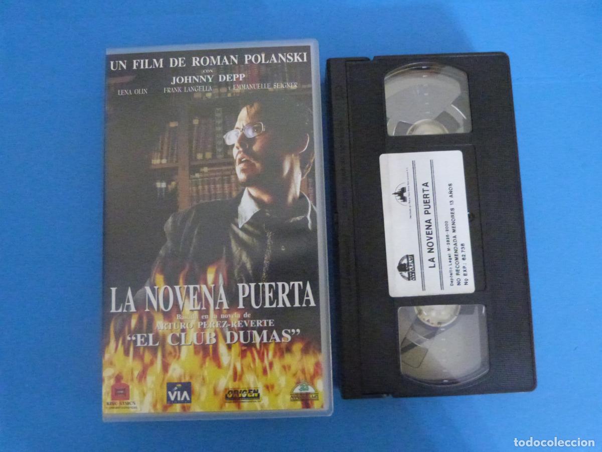 Cine: PELICULA VHS LA NOVENA PUERTA LENA OLIN JOHNNY DEPP 2000
