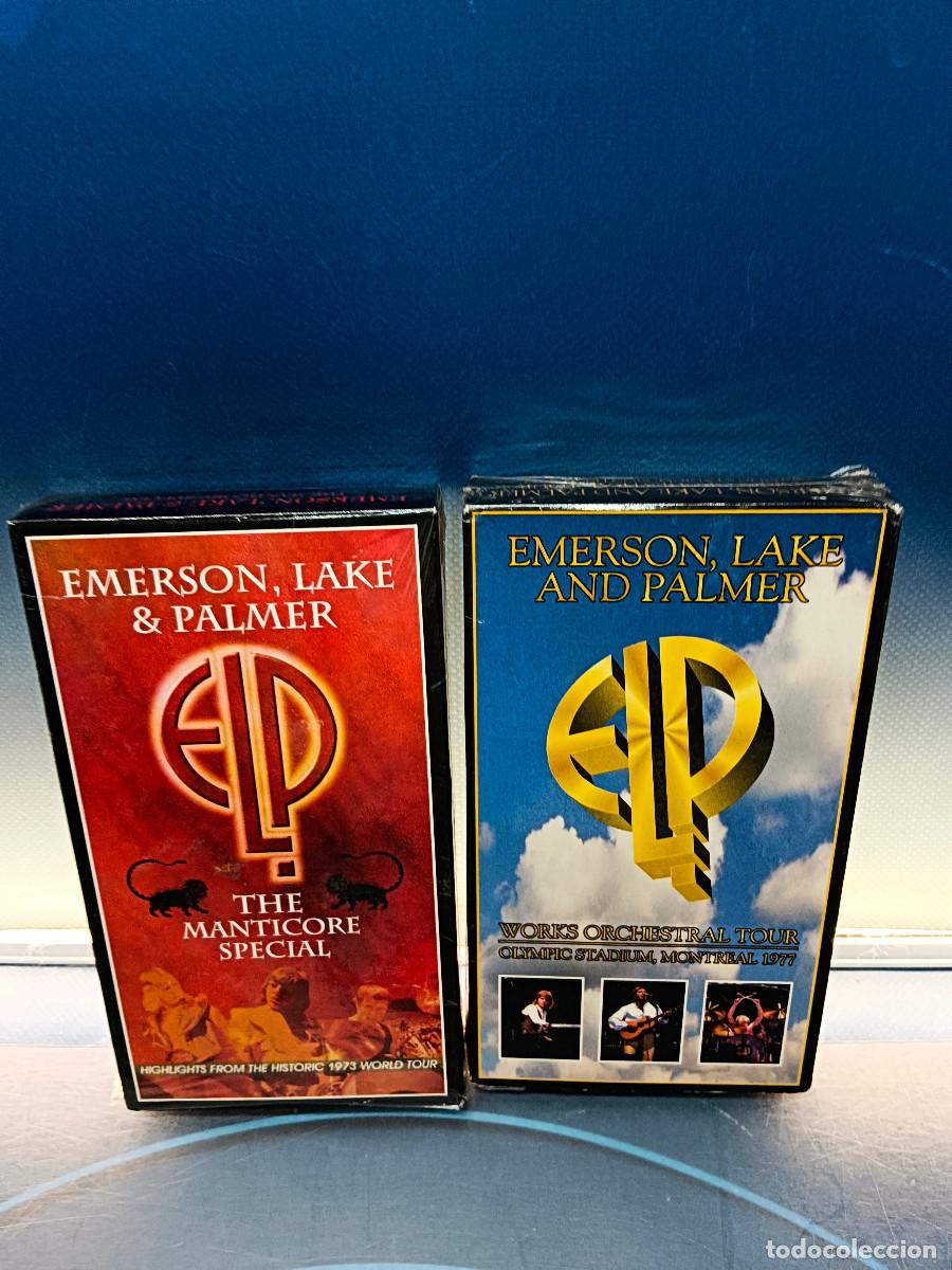 Cine: vhs emerson, lake and palmer works orchestral tour y the manticore special