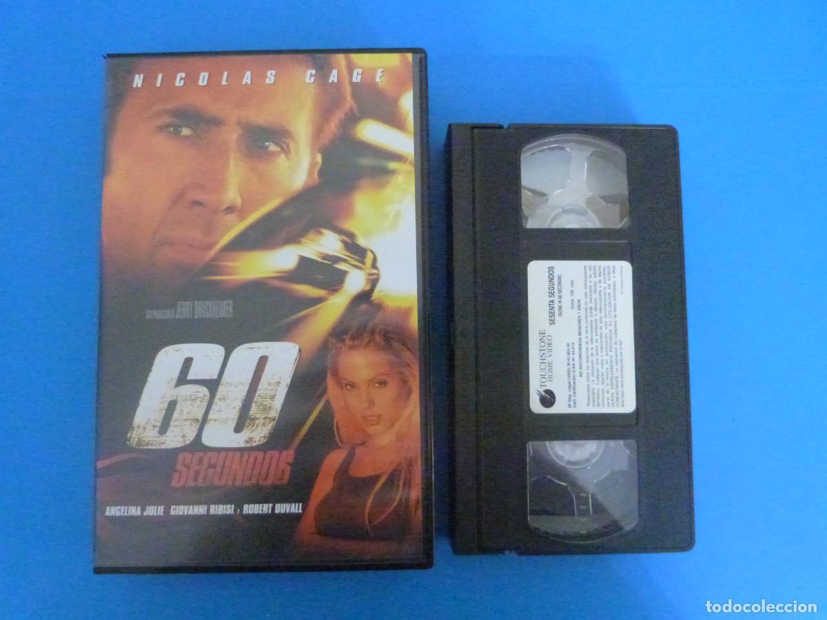 Kino: PELICULA VHS 60 SEGUNDOS NICOLAS CAGE 2000