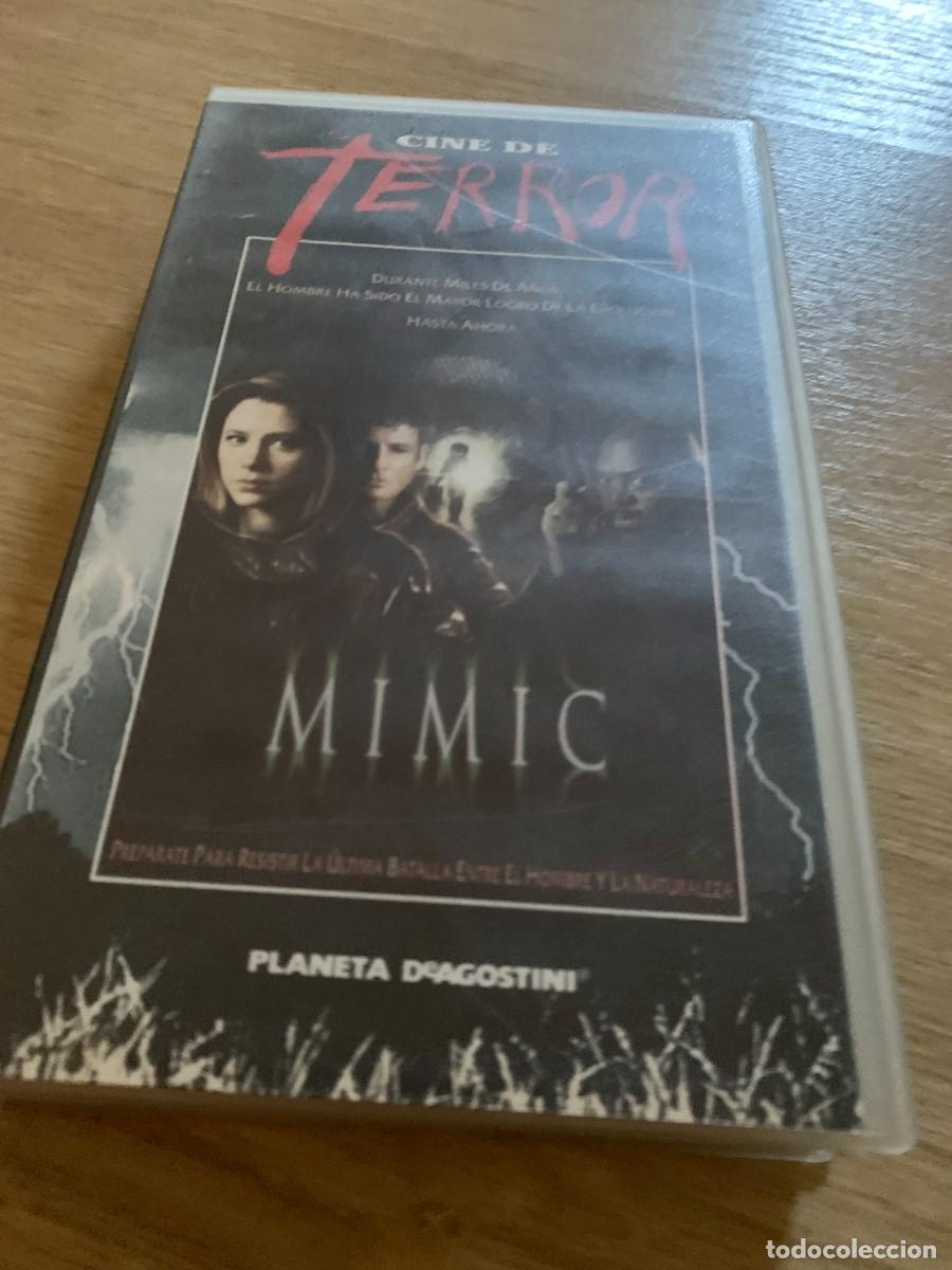 Cine: VHS TERROR. MIMIC. BUENA CONSERVACION. PEDIDO MINIMO 10 EUROS.