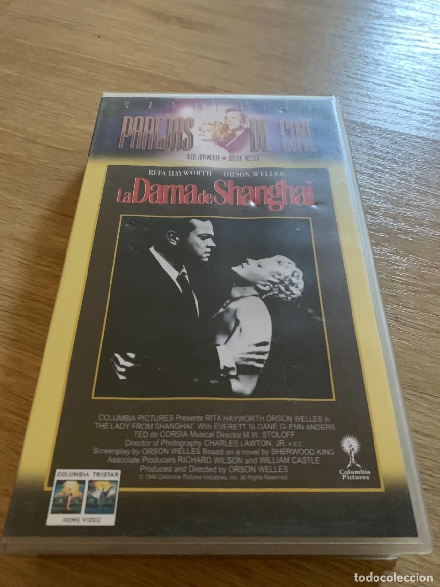 Cine: VHS. LA DAMA DE SHANGHAI. BUENA CONSERVACION. PEDIDO MINIMO 10 EUROS.