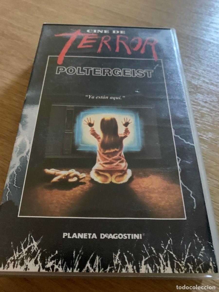 Cine: VHS TERROR. POLTERGEIST. BUENA CONSERVACION. PEDIDO MINIMO 10 EUROS.