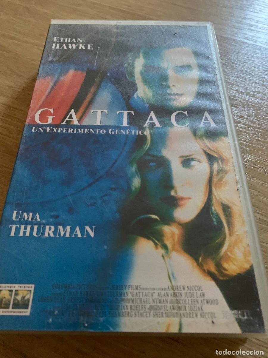Cine: VHS. GATTACA. BUENA CONSERVACION. PEDIDO MINIMO 10 EUROS.