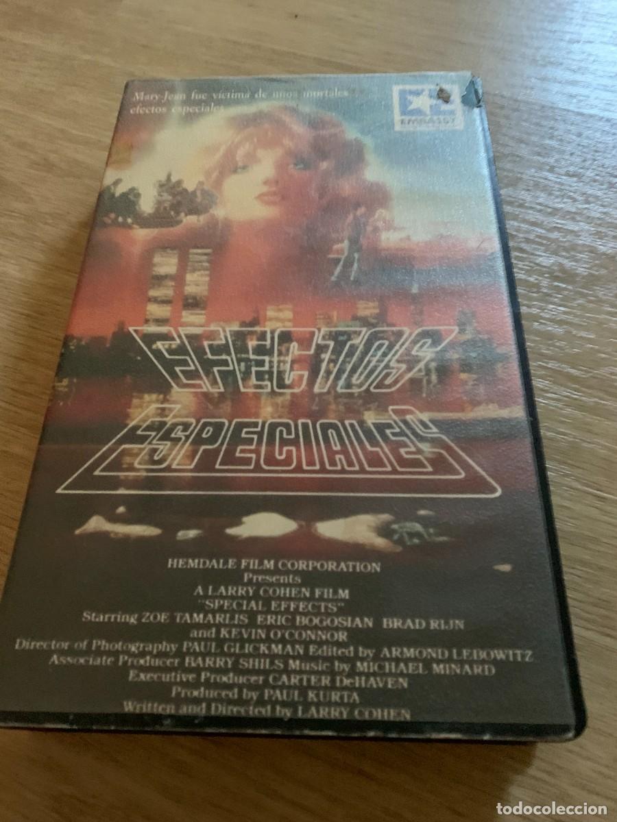 Cine: VHS. EFECTOS ESPECIALES. PEDIDO MINIMO 10 EUROS.
